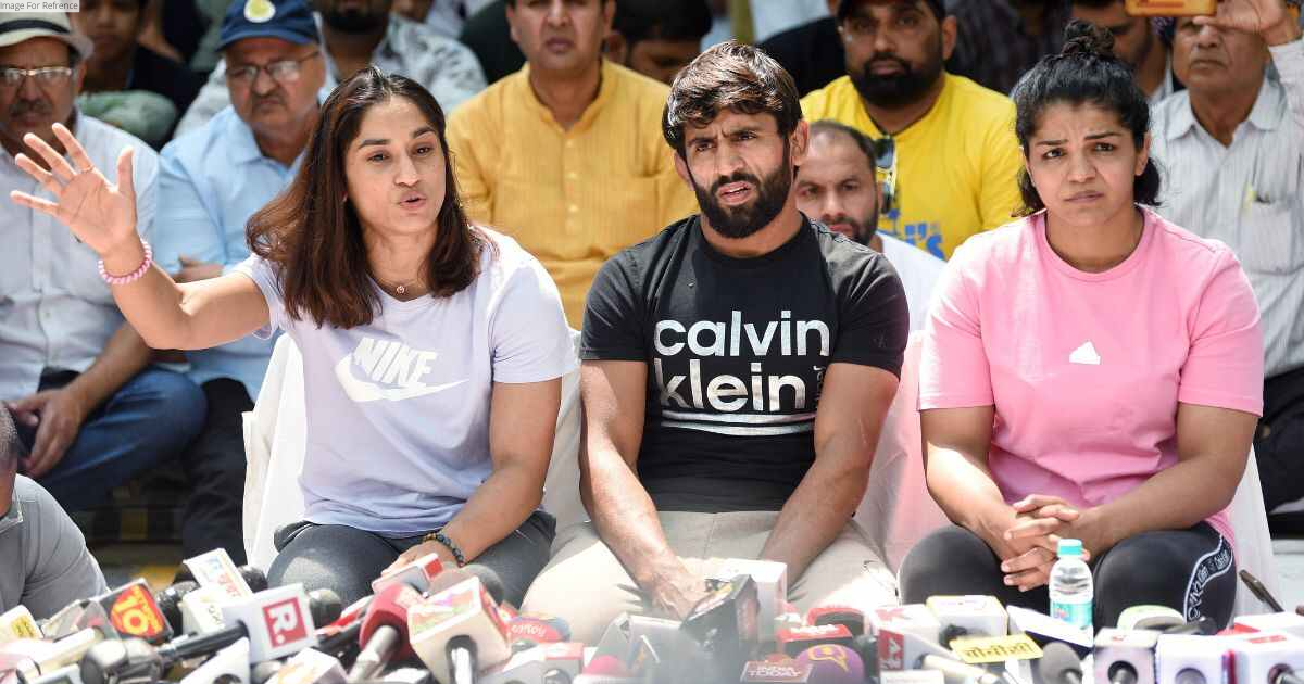 Our protest will continue until WFI chief Brij Bhushan Sharan Singh is sent to jail, says protesting wrestlers
